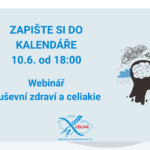 10.6.2026 Duševní zdraví a celiakie – webinář s dr. Annou Frombergerovou