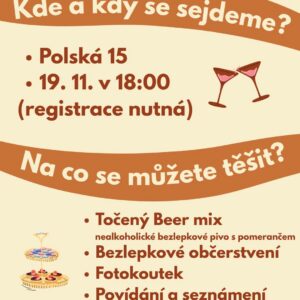 Setkání pro mladé celiaky 19. 11. 2026